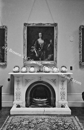 ROCKINGHAM HOUSE  PORTRAIT OF EMILY GORES IN GREAT HALL